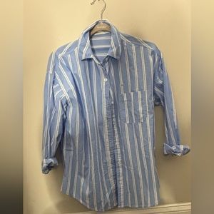 Aeropostale Oversized striped button up